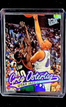1996 1996-97 Fleer Ultra #254 Greg Ostertag Utah Jazz Basketball Card - £1.55 GBP