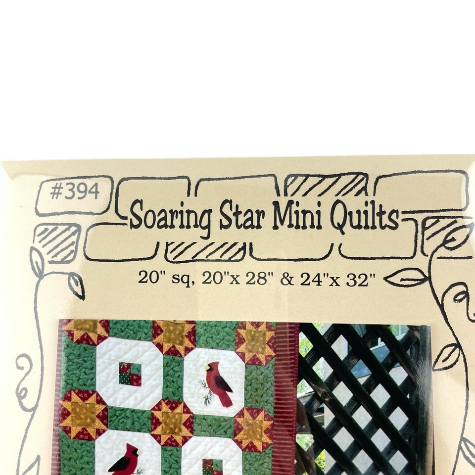 Simply Put Plus Soaring Star Mini Quilts #394 Arestad 2015 Design It 3 Ways Item image 2