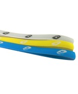 asics Team Aerobic Headband 3-Pack Blue Yellow &amp; White Comfort Fit - One... - €5,98 EUR