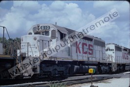 Orig. Slide Kansas City Southern KCS 610 EMD SD40-3  Pittsburg KS 9-17-1978 - £11.90 GBP