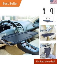 Car Steering Wheel &amp; Back Seat Tray for Eating &amp; Laptop Work - 17 lbs Ca... - $46.50