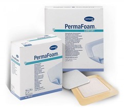 PermaFoam Comfort Dressings 11cm x 11cm Sterile Foam Dressings - $26.00