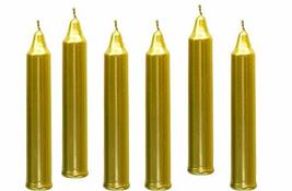 Pack of 18 Smokeless Scented Golden Pastel Stick Candles for Diwali X-mas Decora - £18.69 GBP