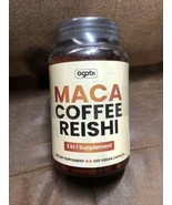 Maca 1800mg with Coffee, Reishi Mushroom for Energy, Stamina, Mood Suppo... - $14.84