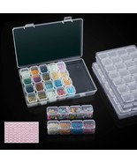 84 Slots Diamond Painting Storage Containers, 3 Pack 28 Grids 5D Diamond... - £15.72 GBP