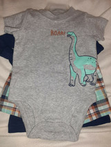 Carter's Baby 3Month 3 Piece set boys Body Suit, Shorts, and  Shirt NWT - $15.79