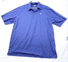 Greg Norman Disney Golf Logo Mens Blue Microfiber Polyester Polo Shirt S... - $20.87 CAD
