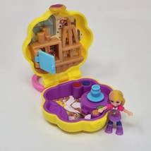 Polly Pocket Mattel Tiny Places Compact Playset Awesome Art Studio W Figure - £20.79 GBP