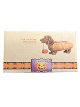 Cracker Barrel Halloween Wiener Dog Dachshund Hot Dog Trick Or Treat Figure - £34.75 GBP