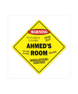 12 x 12 in. Crossing Zone Xing Room Sign - Ahmeds - $24.48