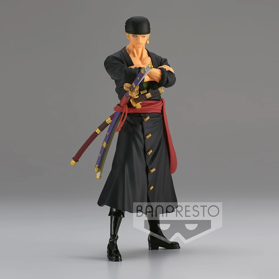 Original Genuine Bandai One Piece DXF 17cm Roronoa Zoro Wanno Country Figurine - £32.82 GBP