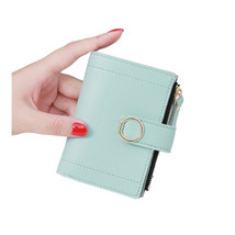 Wallet for Women,Bifold Snap Closure Zipper Wallet,Credit Card Holder Coin Purse - £10.35 GBP