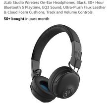 JLab Studio Wireless On-Ear Headphones 30+ Hr. Bluetooth EQ3 Sound, Faux... - $549.05 MXN