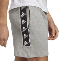 Mens Adidas Brandlove Fleece Shorts Heather Gray - Xxl - Nwt - £18.94 GBP