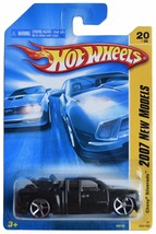 Hot Wheels Chevy Silverado, 2007 New Models 20/36 [Black] 20/180 - £24.40 GBP