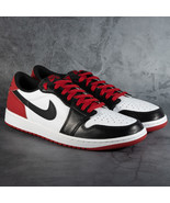 Nike Jordan 1 Retro Low OG Color Black Toe White/Black/Red CZ0790-106 Me... - $2,443.74 MXN