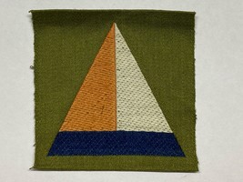 WWI, LIBERTY LOAN PATCH, 3rd INFANTRY, BEVO WEAVE, VINTAGE, ORIGINAL - £47.48 GBP