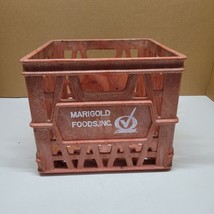 Marigold Foods, Inc. Plastic Milk Crate Vintage - £15.36 GBP