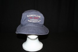 MickeyInc Disneyland DL-1955 embroidered blue 23 1/2" one-size Bucket Hat Cap - $45.95