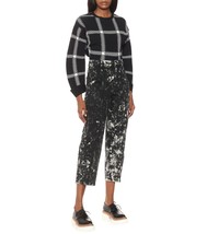 RRP 412$, STELLA MCCARTNEY Galaxy printed high-rise cropped jeans 27 - $200.00