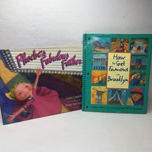 Set 2 Kids Books Phoebe&#39;s Fabulous Father How Get Famous Brooklyn Hest Campbell - $19.99