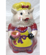 Pig in Apron with Mixing Bowl and Spoon Cookie Jar Brand New in Wrapper - €21,04 EUR
