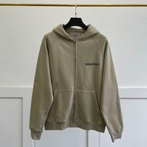  essentials hoodies zipper coat autumn and winter fleece oversized hoodie hip hop loose thumb200
