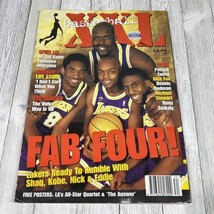 Xxl Magazine Issue Vintage Shaq, Kobe Bryant Lakers W Poster Iverson - £32.63 GBP