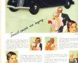 1934 Buick Magazine Ad Knee Action Wheels - $17.82