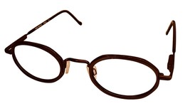 Bob Mackie Mens Brown Oval Metal Eyewear Frame. BM 853. 46mm - £25.08 GBP