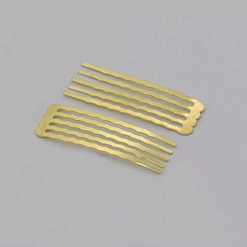 Fujiyuan 5 Pcs 50mmx15mm Hair Combs Hair Fork Clips Inserted Headdress f... - $4.79