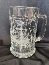 Vintage 1992 Long John Silvers Nautical Beer Mug Santa Maria, Columbus Flag Ship - £9.48 GBP
