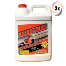 3x Bottles Orange Zone Antifreeze Dex-Cool Coolant 50/50 | 120oz | Fast Shipping - £35.43 GBP