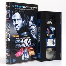 2 Fast 2 Furious (2003) Korean VHS Rental [NTSC] Korea Action Paul Walker - £27.54 GBP