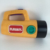 Playskool Yellow Flashlight Color Change Lens Camp Night Light Vintage 1... - $847.25 MXN