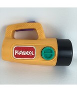 Playskool Yellow Flashlight Color Change Lens Camp Night Light Vintage 1... - $60.59 CAD