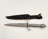 Korium PIC Claw &amp; Ball Handle Dagger Boot Knife w/ Sheath Japan 5 1/2&quot; B... - $33.85