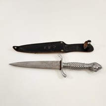 Korium PIC Claw &amp; Ball Handle Dagger Boot Knife w/ Sheath Japan 5 1/2&quot; B... - £26.62 GBP