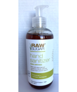 Raw Sugar Hand Sanitizer Gel 9 oz. Coconut &amp; Lemon Verbena Vegan Organic... - $185.83 MXN
