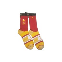 Odd Sox x ODD 40 Oz Olde English Brand &quot;800&quot; Crew Socks Maroon / Gold Si... - £15.81 GBP