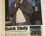 1998 Mekhi Phifer Magazine Article Vintage Quick Study - $6.92