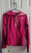 NWOT Women&#39;s The North Face Pink Green 1/4 Zip Athletic Hoodie Size XS - $50.00