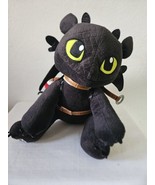 Build A Bear Plush Toothless How to Train Your Dragon Saddle Wings Black - £18.72 GBP