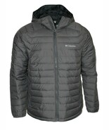 Columbia Men&#39;s White Out II Insulated Omni Heat Hooded Jacket Coat Grey ... - $203.65 CAD