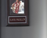 ELVIS PRESLEY PLAQUE MUSIC ROCK &amp; ROLL IN CONCERT - £3.94 GBP
