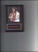 ELVIS PRESLEY PLAQUE MUSIC ROCK &amp; ROLL IN CONCERT - £3.93 GBP