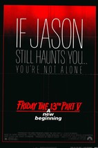 Friday the 13th Part V Original 1985 Vintage One Sheet Poster - £219.39 GBP