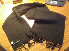 Vintage Saks 5th ave Cashmere black scarf - £45.55 GBP