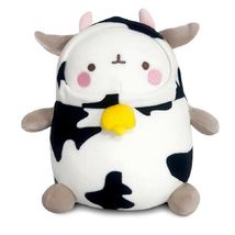 Molang Cow Stuffed Animal Plush Korean Rabbit Toy Soft Cushion 25cm 9.8 inch image 5