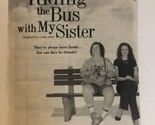Riding The Bus With My Print Ad Vintage Rosie O’Donnell Andie McDowell  ... - $5.93